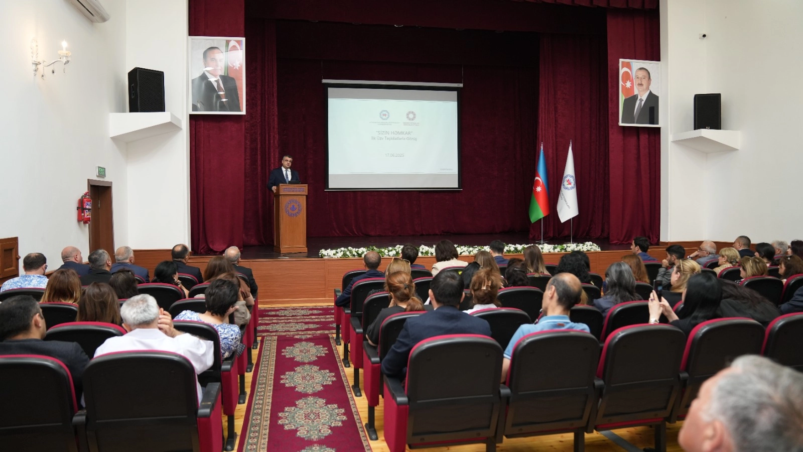 "Sizin Həmkar" 17.06.2025-ci il tarixində  İlk üzv təşkilatlarla görüş keçirilib. 